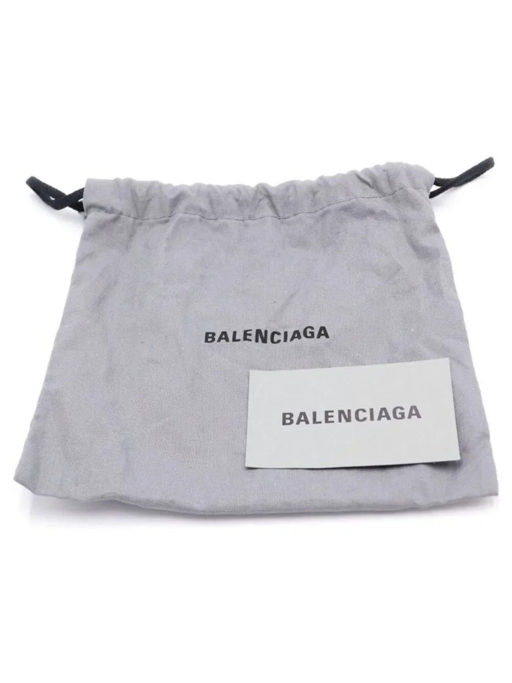 Balenciaga Cash Mini Wallet Trifold Logo Leather Yellow Green
